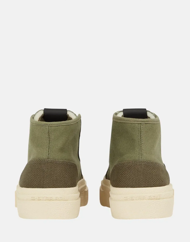 G-Star RAW Vodan Mid Basic Olive/White Sneakers
