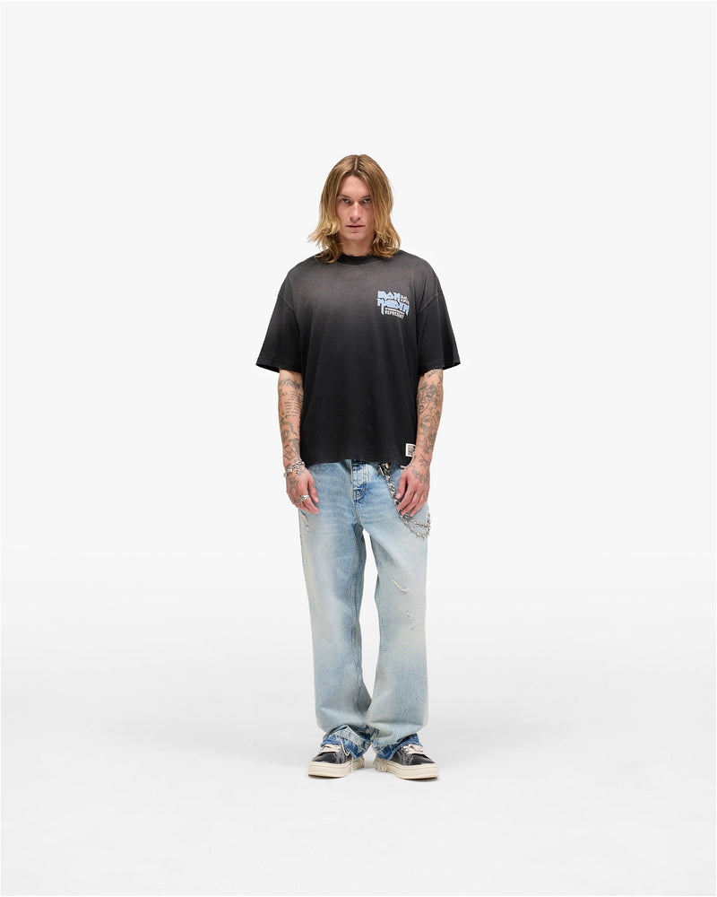 Represent X Iron Maiden Anniversary T-Shirt - Stained Black