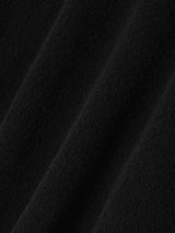 Wool Split High Neck Sweater