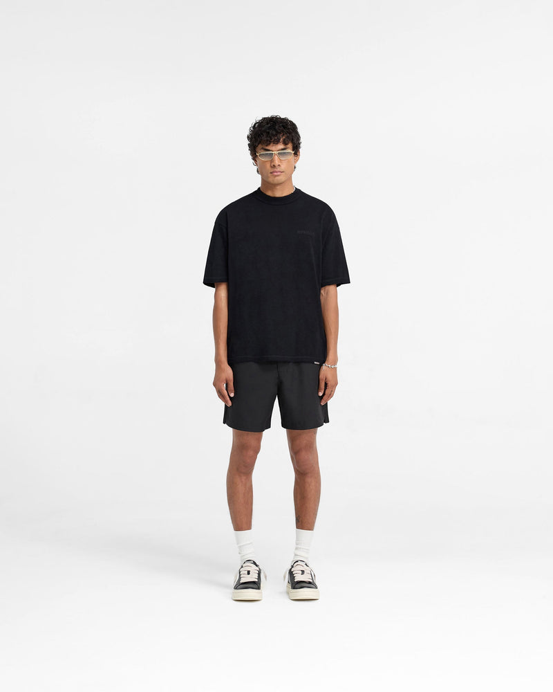 Slub T-Shirt - Jet Black