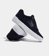 Android Homme Point Dume Low Navy Caiman Croc Emboss Suede AHP241-09
