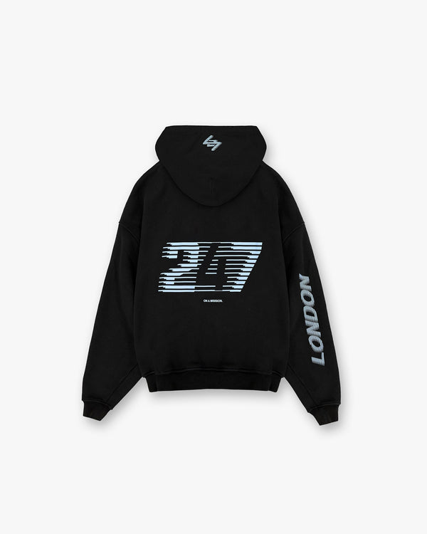 247 London Hoodie - Black