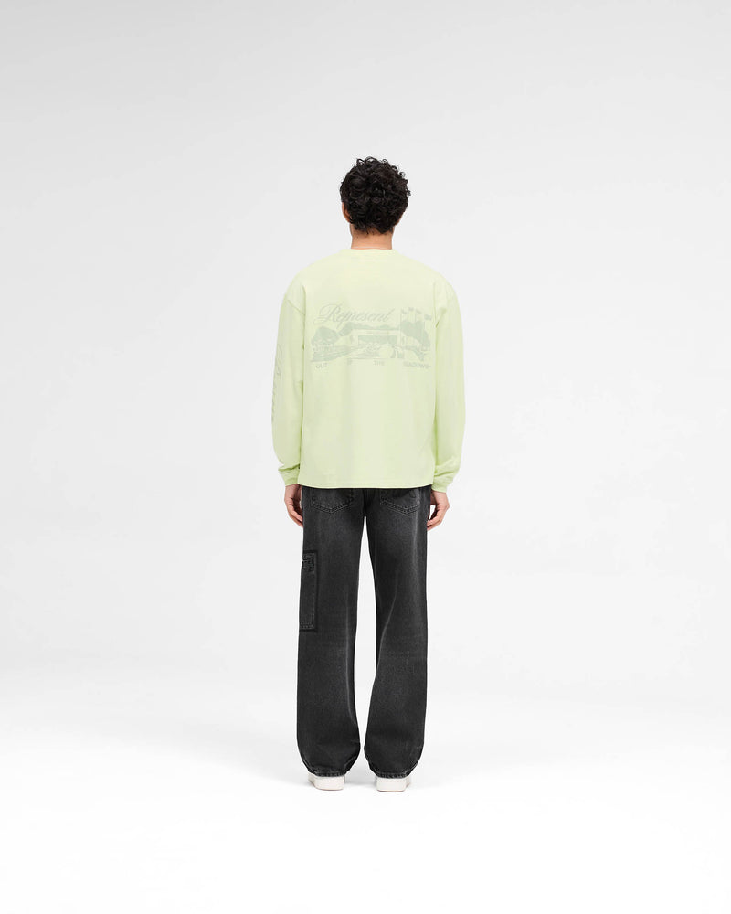 Raceway Long Sleeve T-Shirt - Matcha