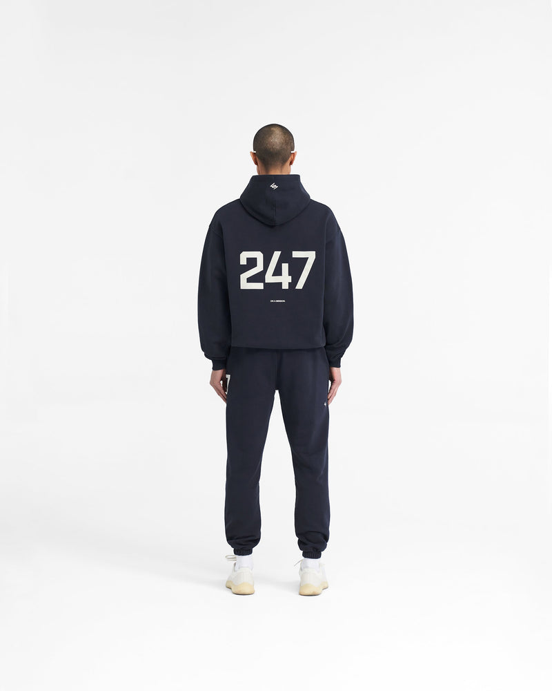 247 Oversized Hoodie - Navy
