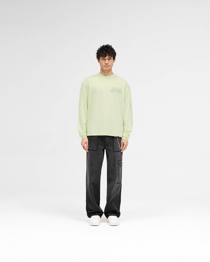 Raceway Long Sleeve T-Shirt - Matcha