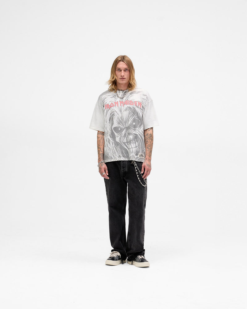 Represent X Iron Maiden Killers T-Shirt - Flat White
