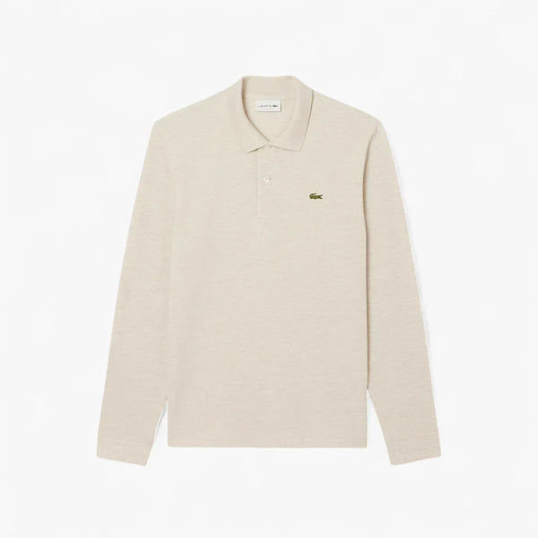 Classic Fit Long Sleeved L.12.12 Polo Shirt