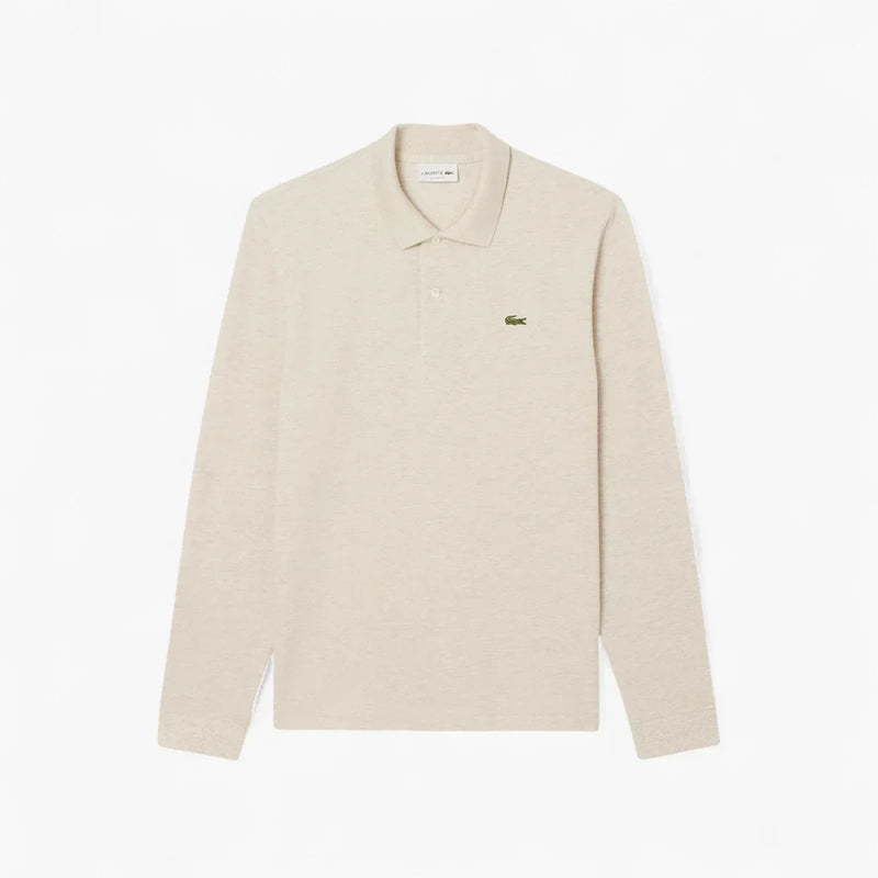 Classic Fit Long Sleeved L.12.12 Polo Shirt