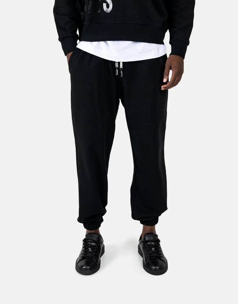 Les Hommes Black Sweatpants