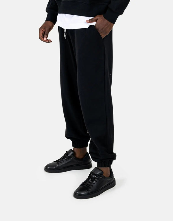 Les Hommes Black Sweatpants