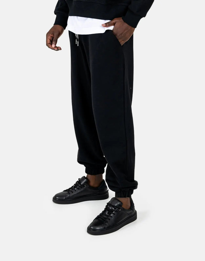 Les Hommes Black Sweatpants