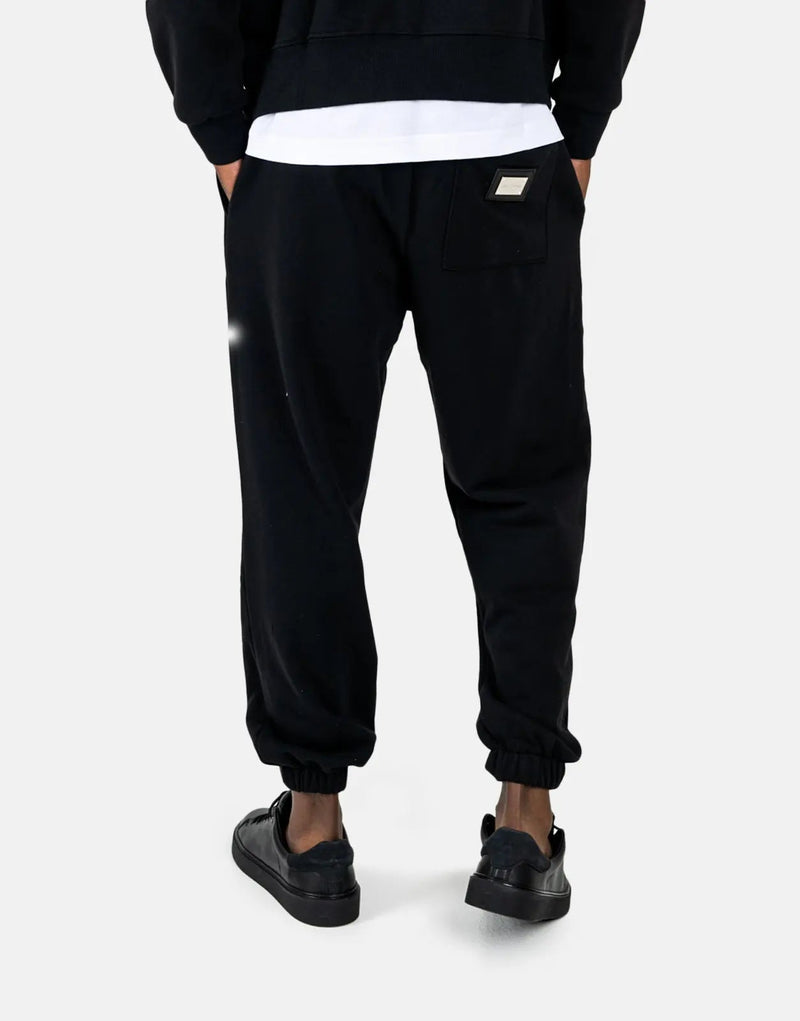 Les Hommes Black Sweatpants