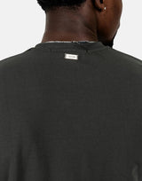 Les Hommes Centre Print Mil Green T-Shirt