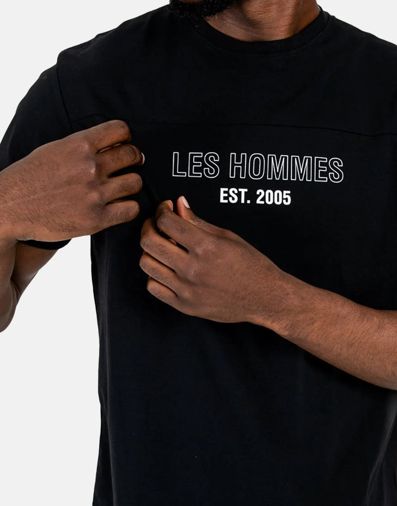 Les Hommes Est 2005 Black T-Shirt