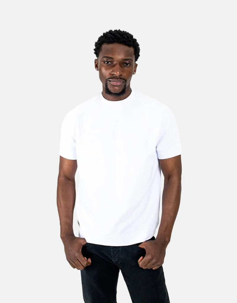 Les Hommes Heavyweight White T-Shirt