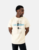 Les Hommes Palm Tree Stone T-Shirt