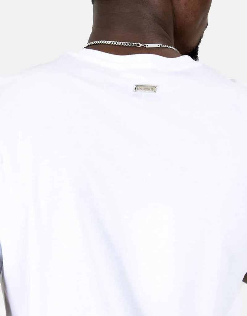 Les Hommes Statue White T-Shirt