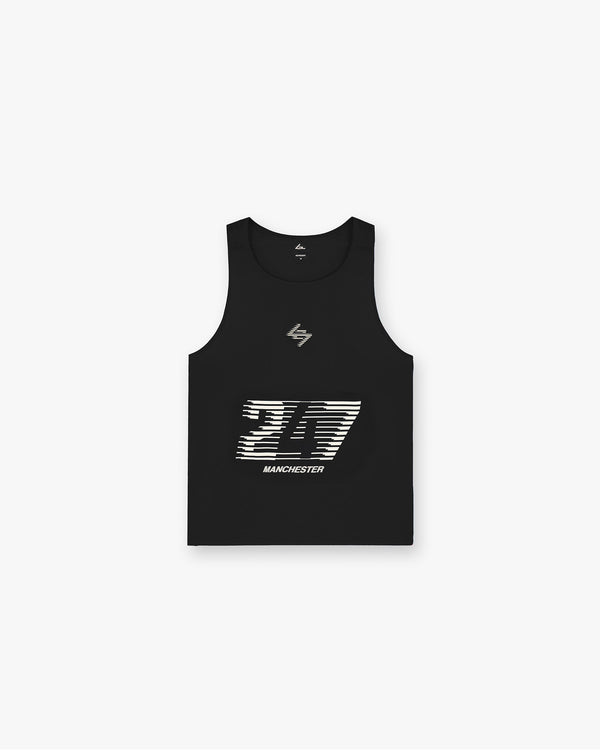 247 Manchester Singlet - Black