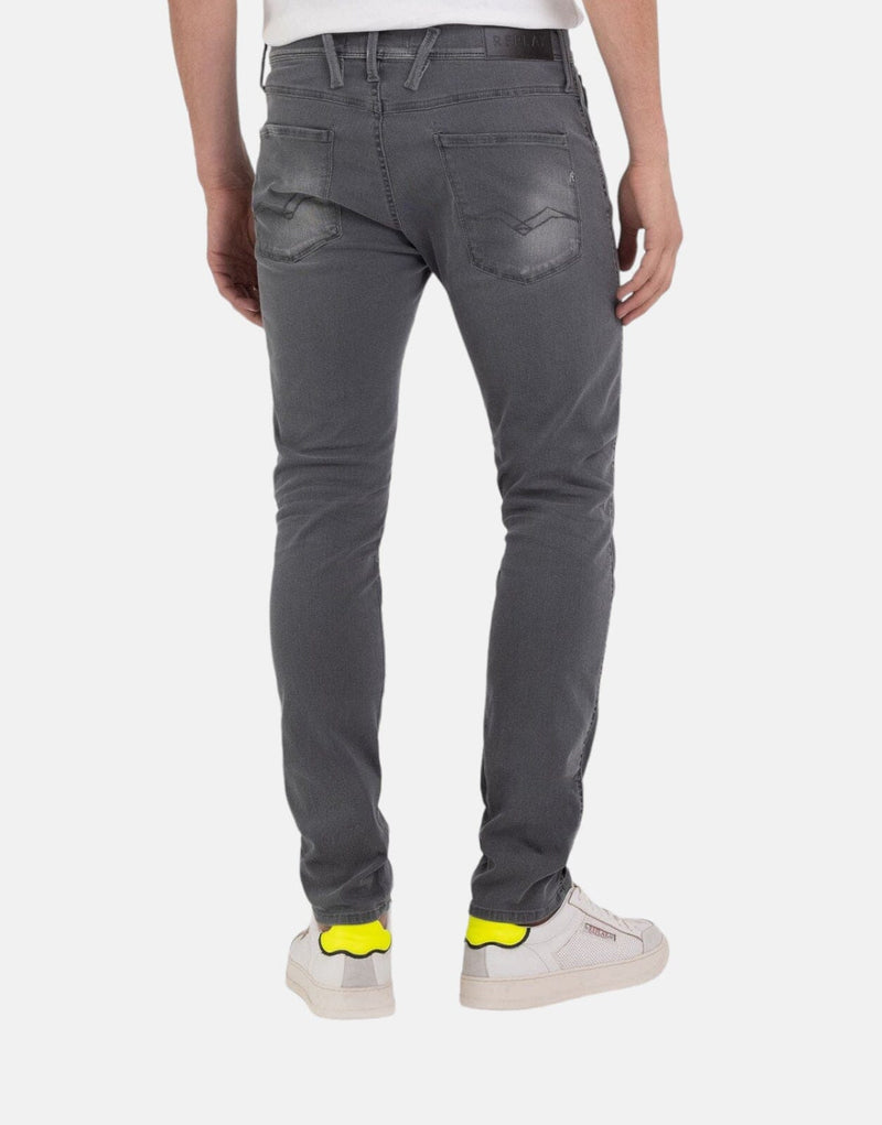 Replay Hyperflex Anbass Slim Fit Grey Jeans