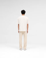 Rep Applique T-Shirt - Cream Marl