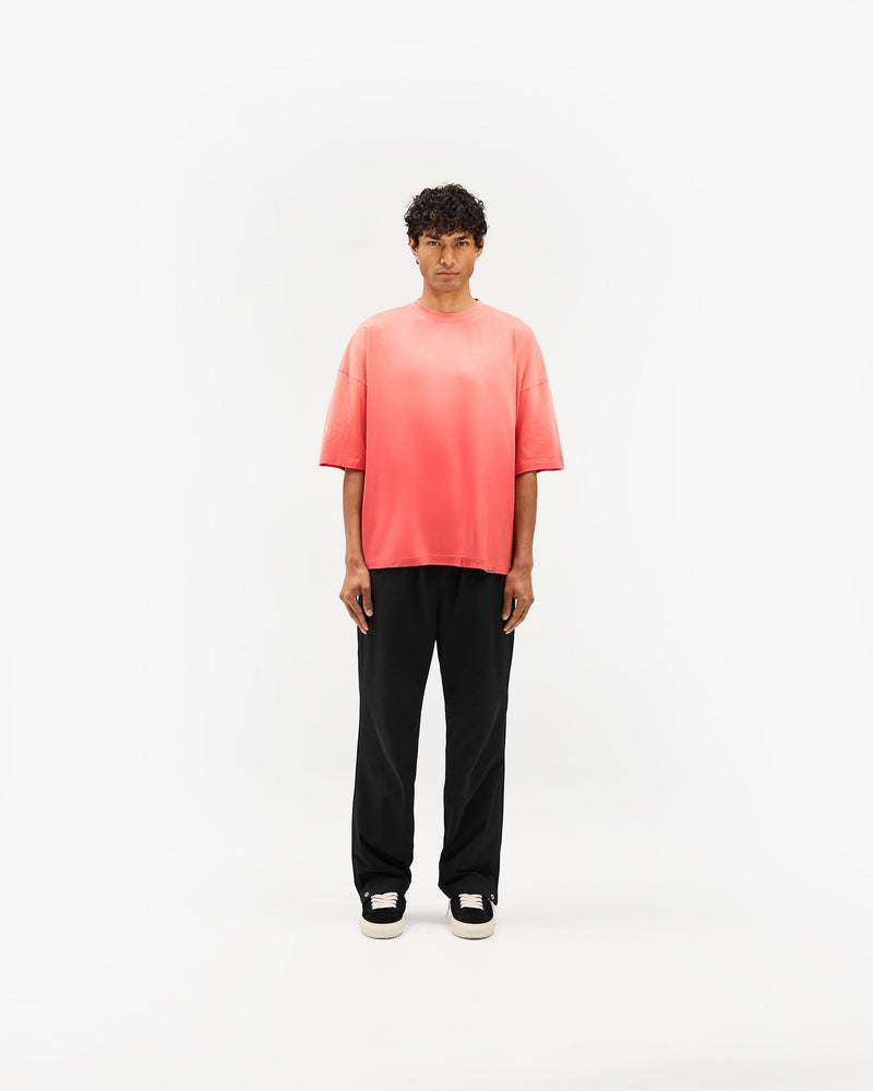 Initial Boxy T-Shirt - Vintage Red