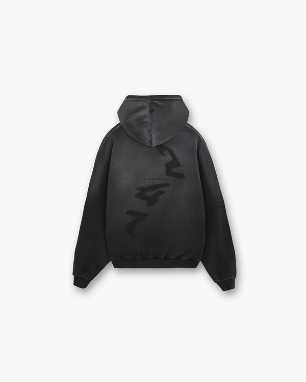 247 Motion Oversized Hoodie  - Black