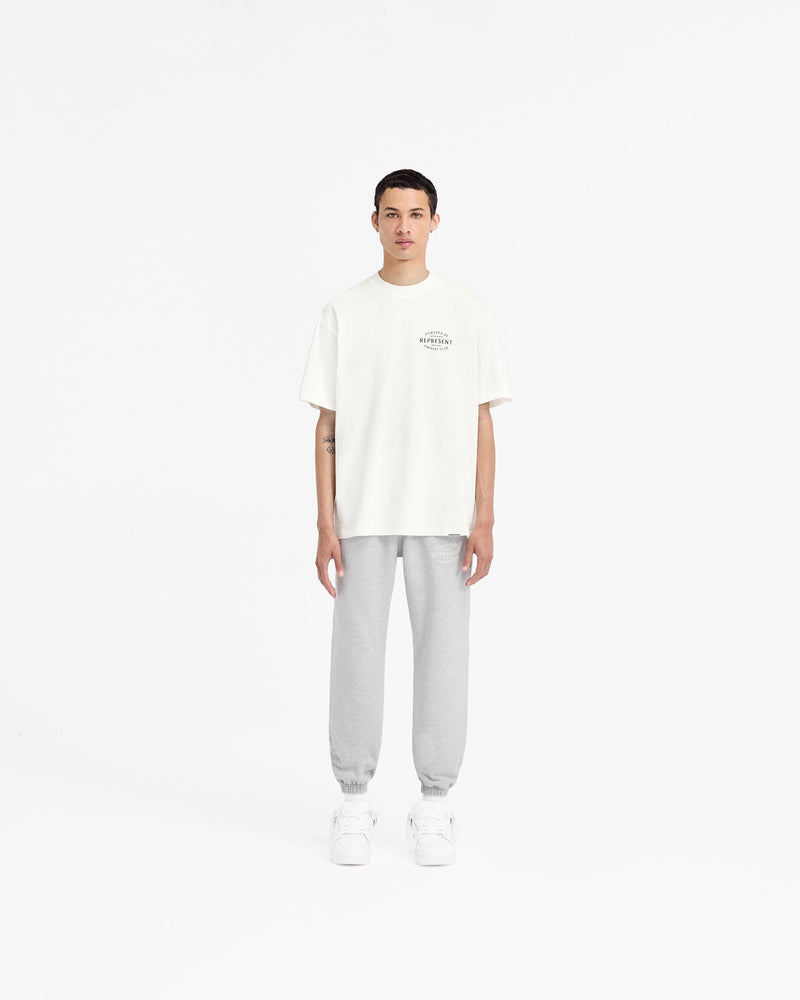 Represent Owners Club Stamp T-Shirt - Flat White