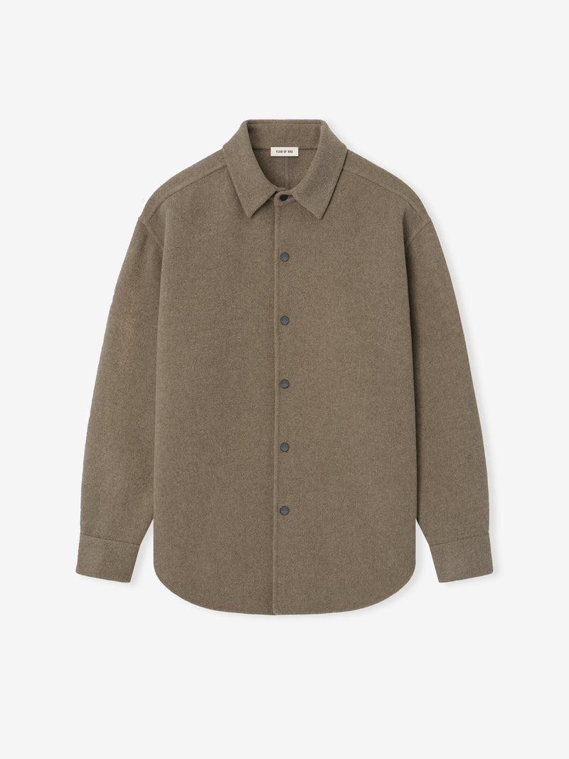 Wool Cashmere Overshirt