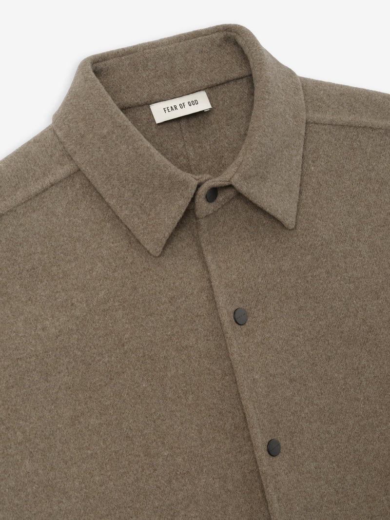 Wool Cashmere Overshirt