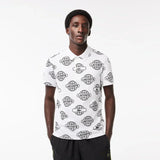 Lacoste Globe Print Ultralight Piqué Lacoste Movement Polo Shirt