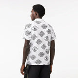 Lacoste Globe Print Ultralight Piqué Lacoste Movement Polo Shirt