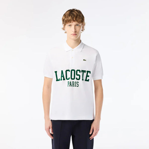 Lacoste Original l.12.12 lacoste flocked piqué polo shirt