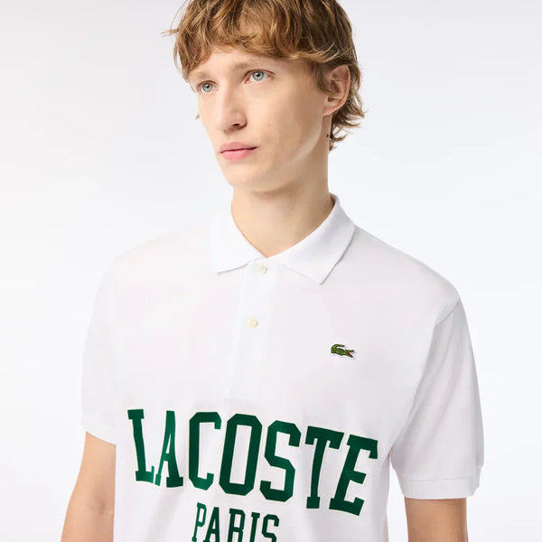 Lacoste Original l.12.12 lacoste flocked piqué polo shirt