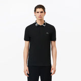 Lacoste Movement Jacquard Collar Polo Shirt