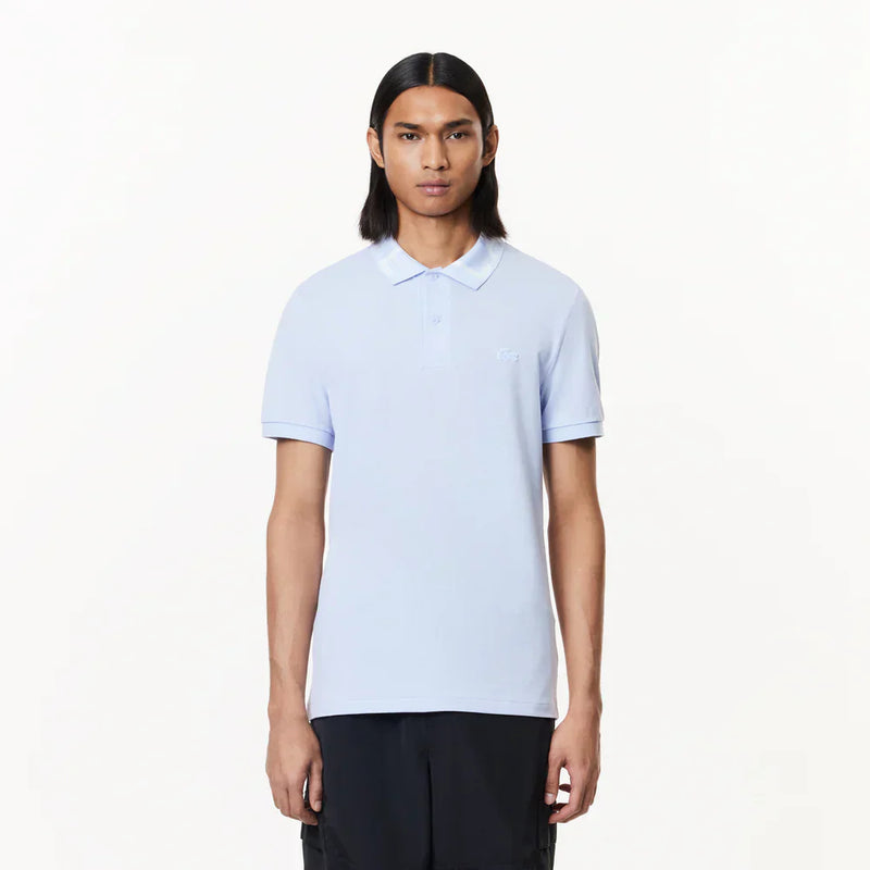 Lacoste Movement Jacquard Collar Polo Shirt