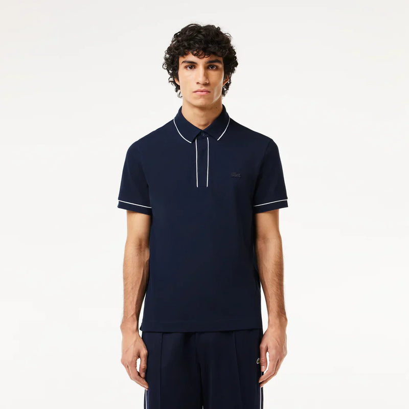 Lacoste Regular fit paris stretch piqué polo shirt