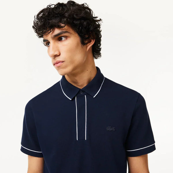 Lacoste Regular fit paris stretch piqué polo shirt