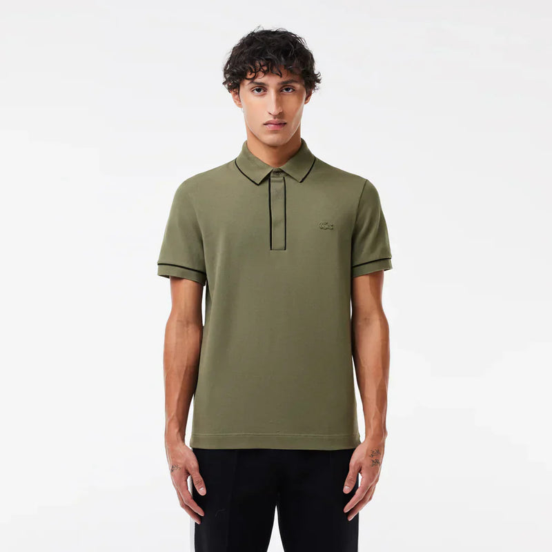 Lacoste Regular fit paris stretch piqué polo shirt