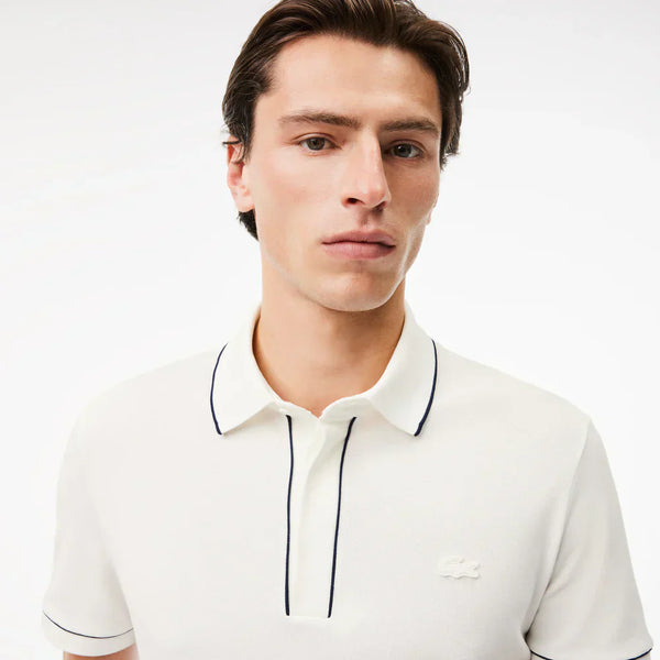 Lacoste Regular fit paris stretch piqué polo shirt