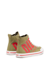 S-Athos Mid X - High-top sneakers with maxi logo