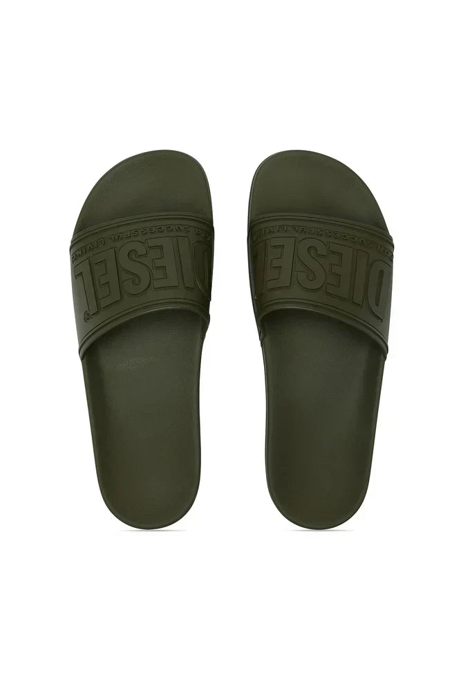 Diesel Sa-Mayemi-Pool slides with 3D logo