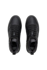 S-Ukiyo-High-top sneakers in leather