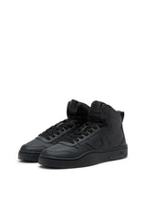 S-Ukiyo-High-top sneakers in leather