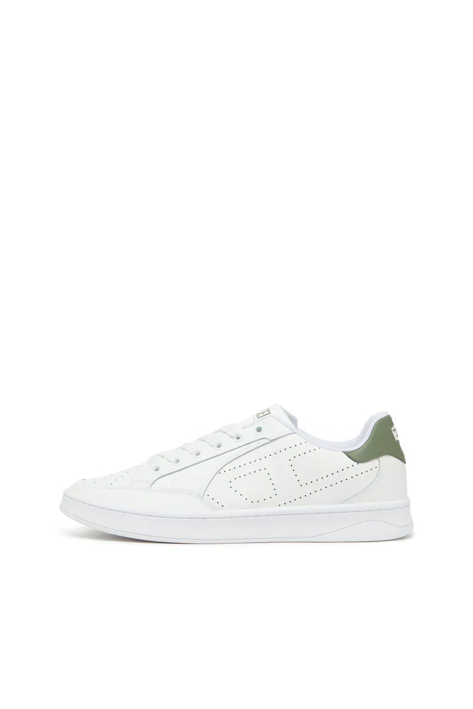 S-Dakota-Leather sneakers with perforated logo
