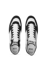 S-Leroji D-Padded-ripstop and suede high-top sneakers