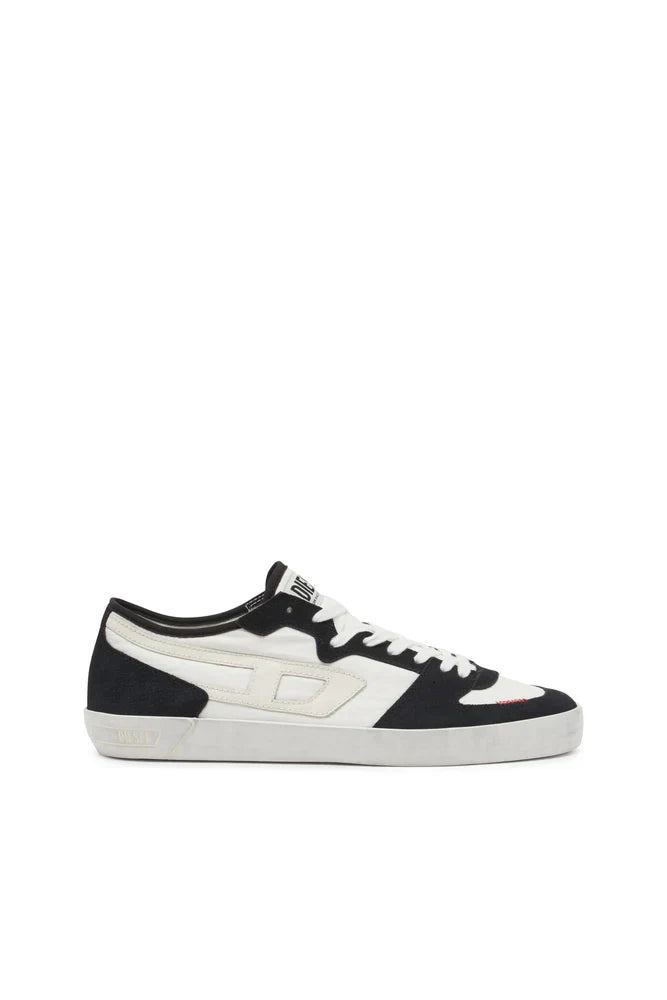 S-Leroji D-Sneakers in padded ripstop and suede
