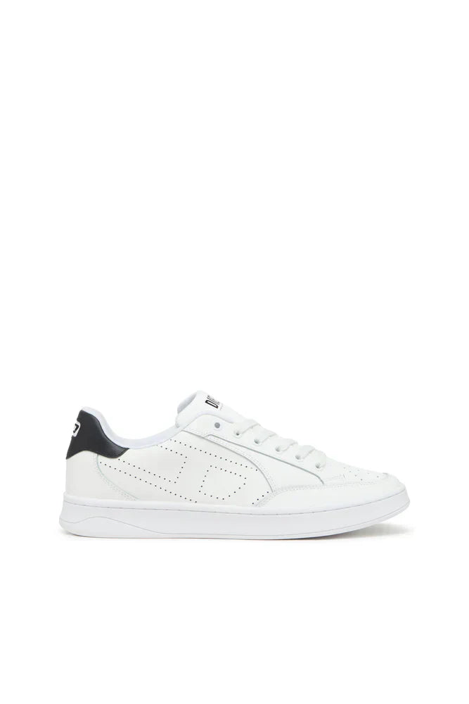 S-Dakota-Leather sneakers with perforated logo