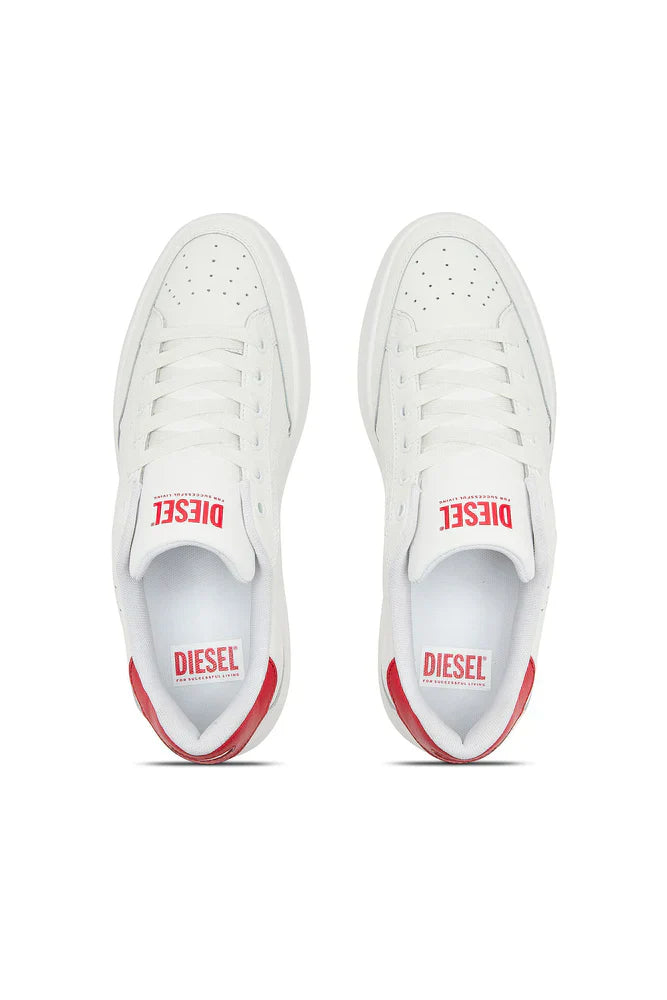 S-Dakota-Leather sneakers with perforated logo