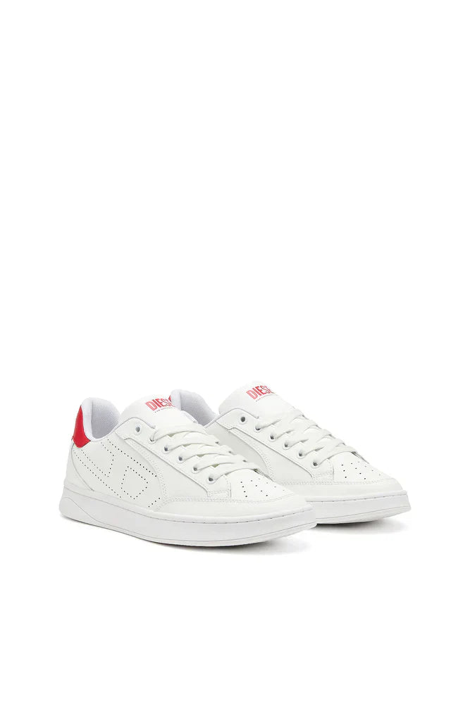 S-Dakota-Leather sneakers with perforated logo