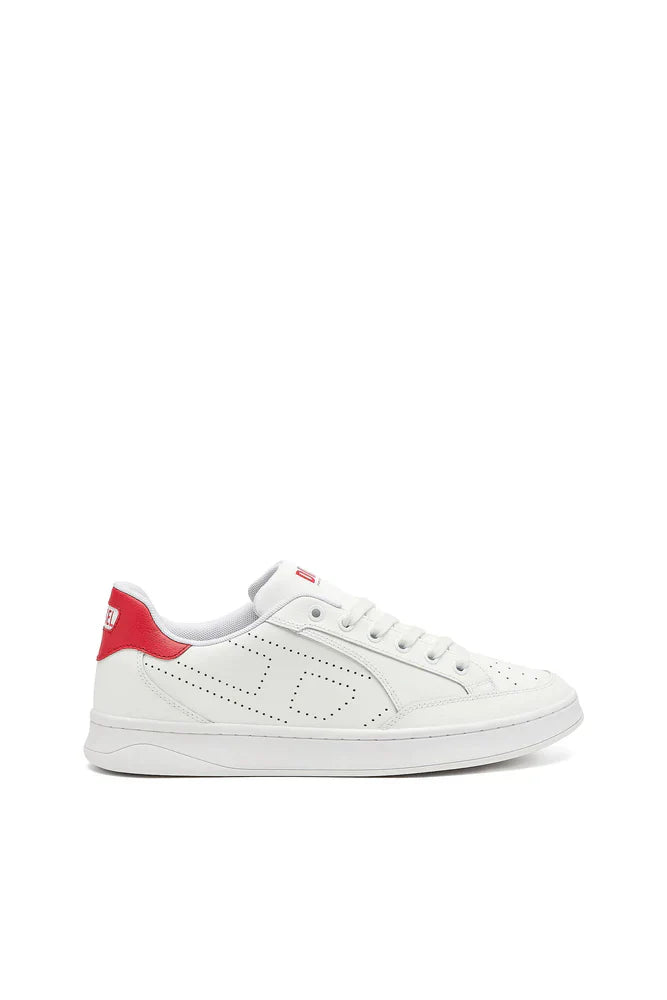 S-Dakota-Leather sneakers with perforated logo